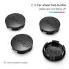 For Jeep For Jeep Renegade Compass Grand Cherokee Wrangler jk Gladiator 4pcs ABS Electroplating Car Wheel Hub Center Cover  A