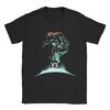 Fashion Lets go to Mars Astronaut TShirts Unisex Unisexs 100 Cotton T Shirt Space Occupy Mars Short Sleeve Tees Printed Tops