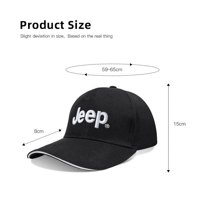 Бейсболка Snapback Jeep с вышитым логотипом для весны и осени