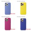 For Iphone16 Pro Solid Color Magnetic Silicone Phone Protective Case With Logo For Enhanced Protection
