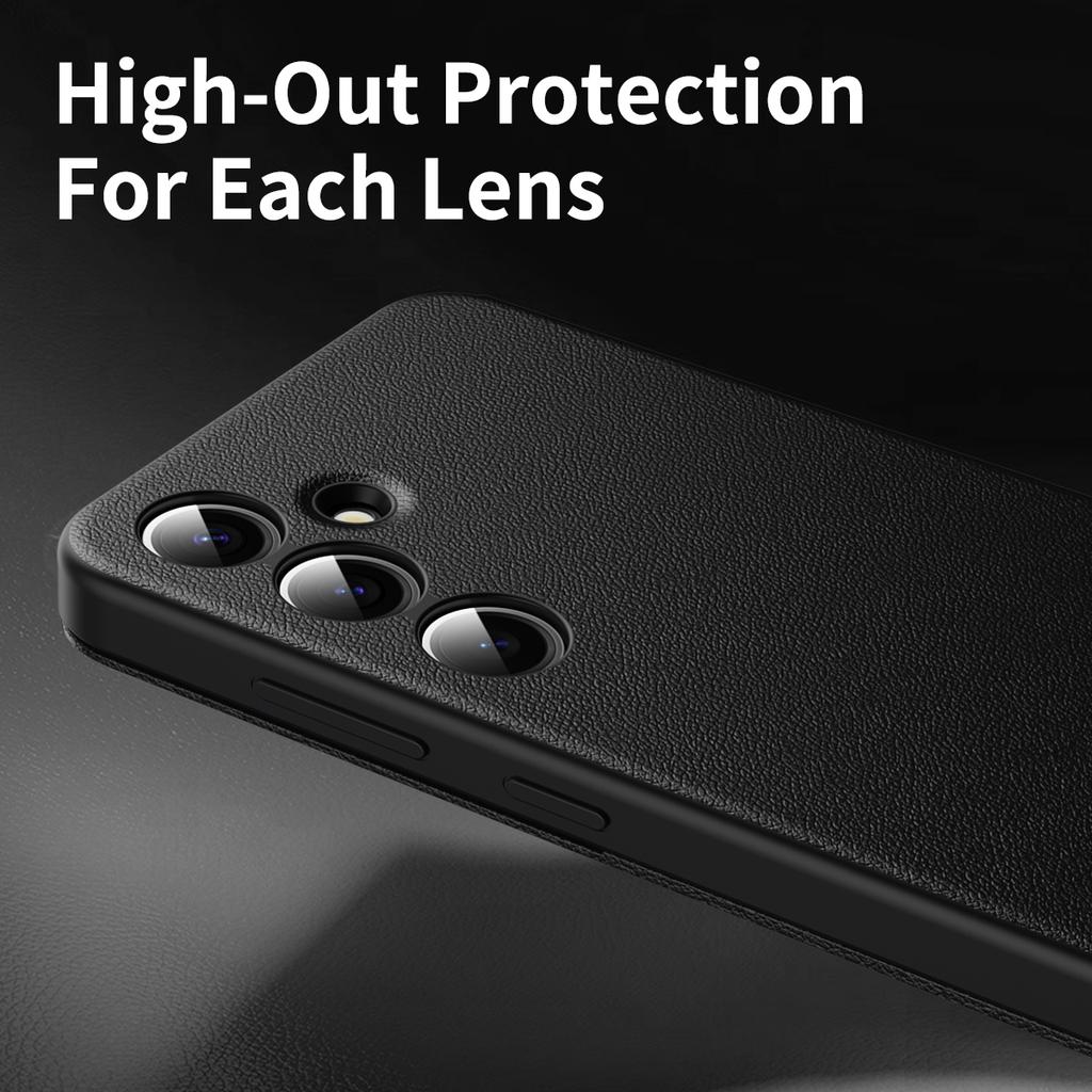 For Samsung Galaxy S24 FE Case with Card Holder Smart View Window Leather Phone Cover