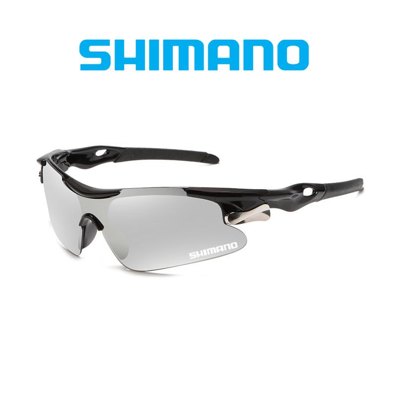 Shimano Professional поляризованные очки для велоспорта велосипедные очки для вождения рыбалка спортивные солнцезащитные очки для спорта на открытом воздухе UV 400