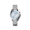 Michael Kors Серебристые часы Bradshaw с синим циферблатом MK6098