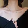 Fashion Jewelry Crystal Snake Necklace Round-shaped Snake Choker Pendant  Party Evening Dress
