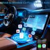 Беспроводной адаптер CarPlay и Android Auto с видеорегистратором