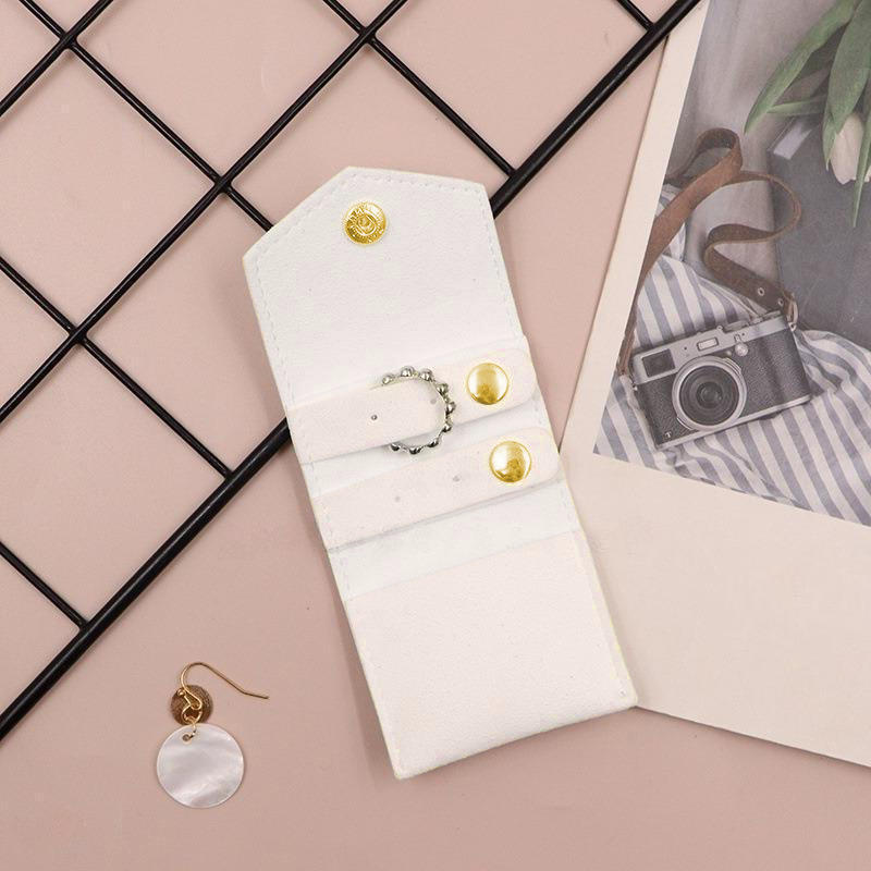 Портативный дорожный органайзер для ювелирных изделий, рулонная сумка для ювелирных изделий, складной футляр для ювелирных изделий, дисплей для браслетов, колец, ожерелий, сережек