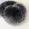 Women's Cute Fox Fur Earmuffs - Warm Winter Ear Warmers