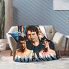 Теплый плед с рисунком 'Heated Rivalry' для девочек, мягкий и теплый, для кровати, дивана, кресла, покрывало для дивана-кровати