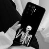 Rock and Roll Skull Case For Oppo A18 A38 A58 A78 A98 A80 A60 A40 A96 A76 A16 A94 A74 A54 A15 A17 A57 A77 A5 Pro