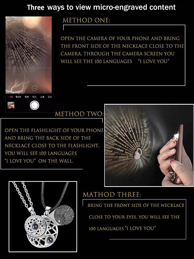 Модное парное ожерелье, ожерелья с солнцем и луной для влюбленных, подарок, сердце, магнитная парная подвеска, ювелирная цепочка, колье, 2 шт./компл.