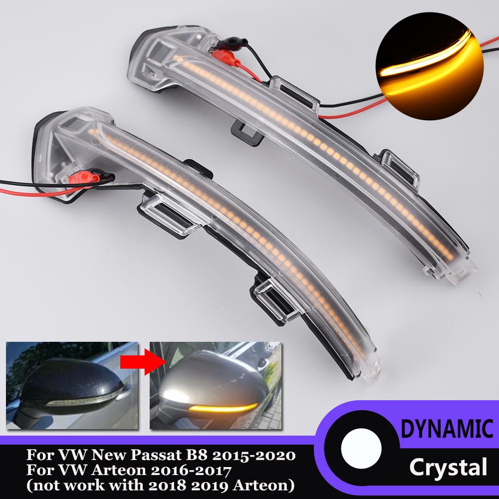 LED Dynamic Turn Signal Light for VW Golf MK8 VIII GTI R Flowing Water Blinker Flashing Light 2020 2021 2022 2023 2024 GTD GTE