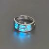 Cute Puppy Luminous Couple Rings Kitty Valentine's Day Gift Cat Dog Opening Ring  Best Friends