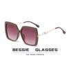 Square TR sunglasses men trendy retro driving polarized sunglasses UV protection ins Internet celebrity street shot glasses