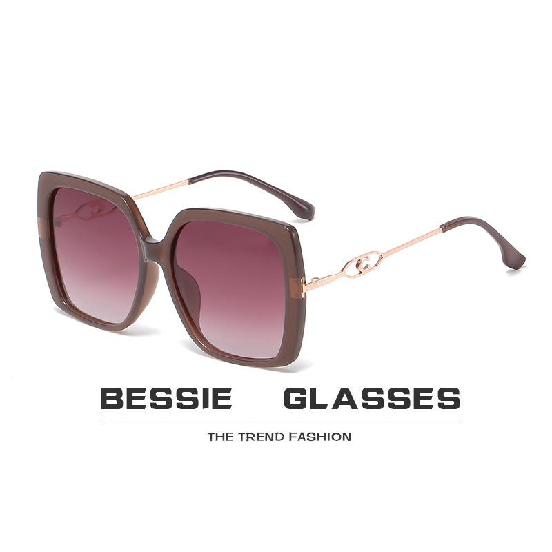 Square TR sunglasses men trendy retro driving polarized sunglasses UV protection ins Internet celebrity street shot glasses