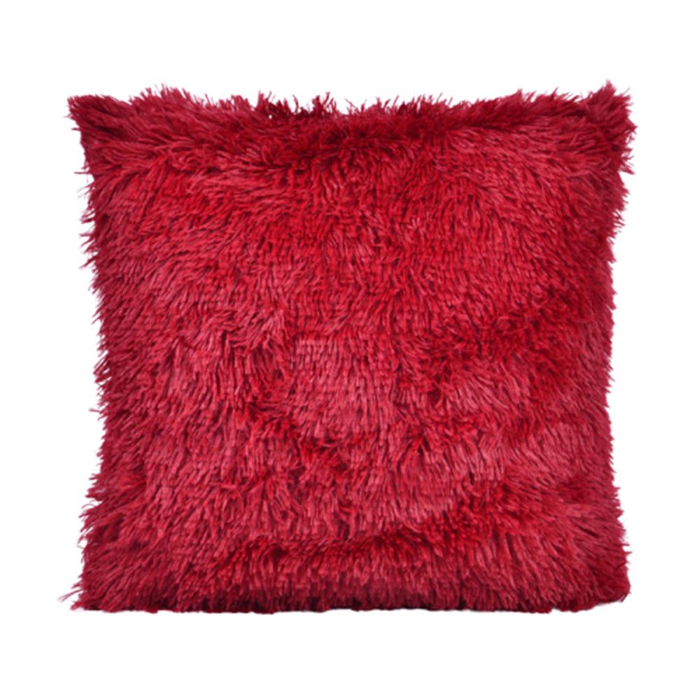Fluffy Throw Pillow Warm Soft Case Cushion Cover Home Bed Sofa Car