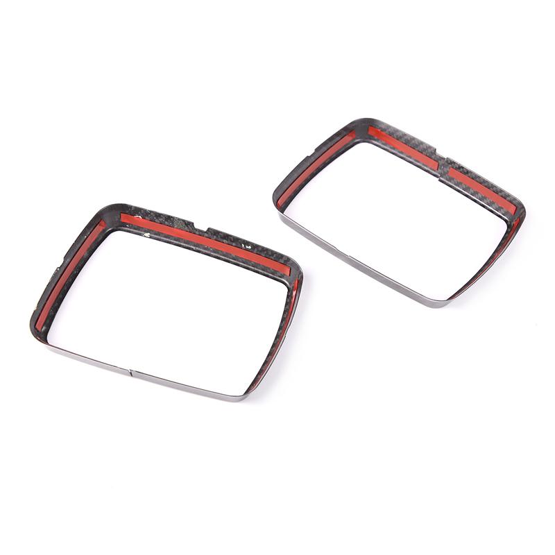 Для Mercedes-benz G Class W463 2004-2018 Настоящее углеволокно Автомобильный капот Указатель поворота Декоративная рамка Накладка Наклейка Автоаксессуары