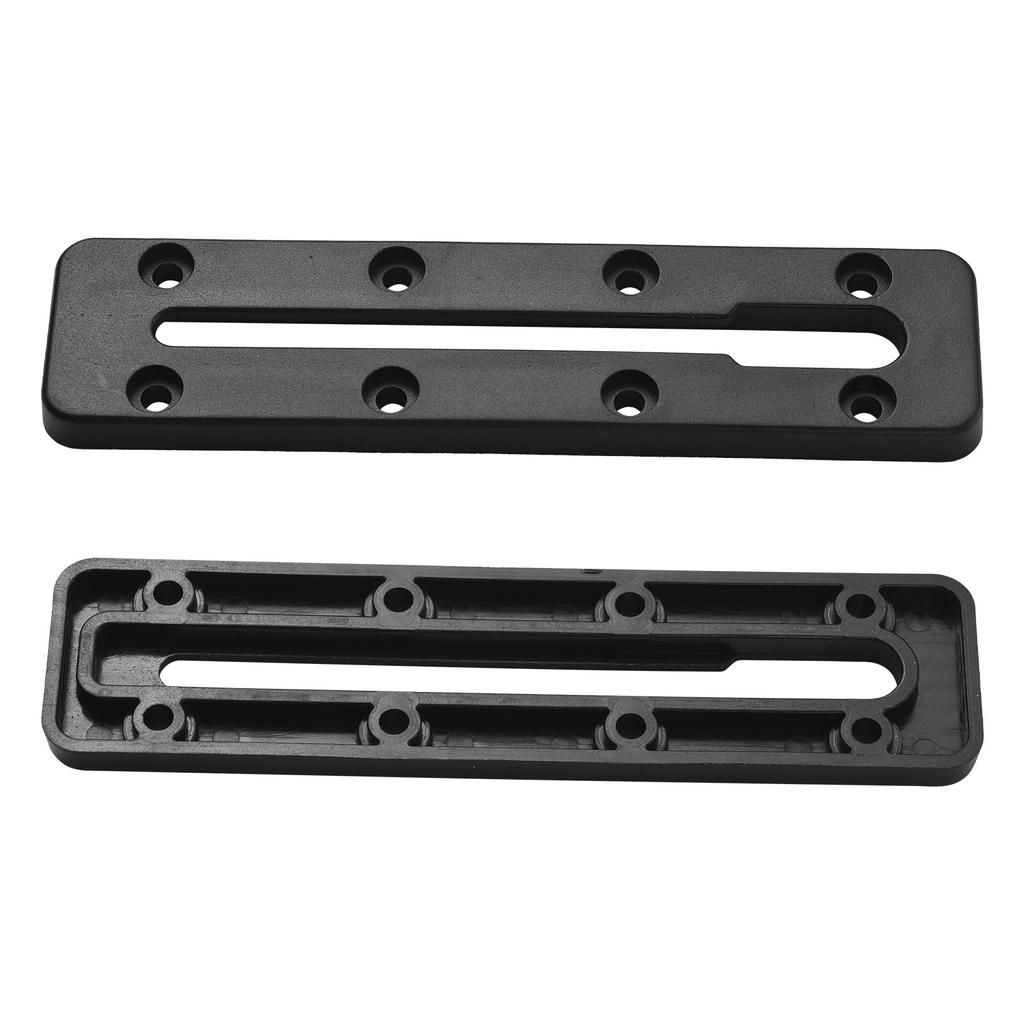 1 Pair Kayak Track Plastic Kayak Rail Kayak Accessories Mount Track for Fishing Rod Holder