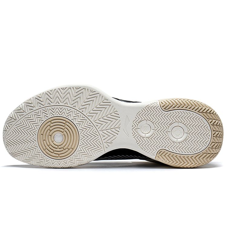 Li-Ning Super Lightweight Series Non-Slip Wear-Resistant Mid-Top Basketball Shoes Men Sneakers Off-White ABAS027-13