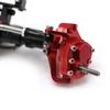 Metal Front  Rear Portal Axle with Differential Locker for Axial SCX10 II III YK4082 YK4102 Remote Control Crawler Parts