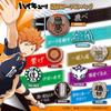 Японское издание Haikyuu Гашапон Игрушки Значок с эмблемой университета Аниме Милая фигурка Модель Украшения Игрушки