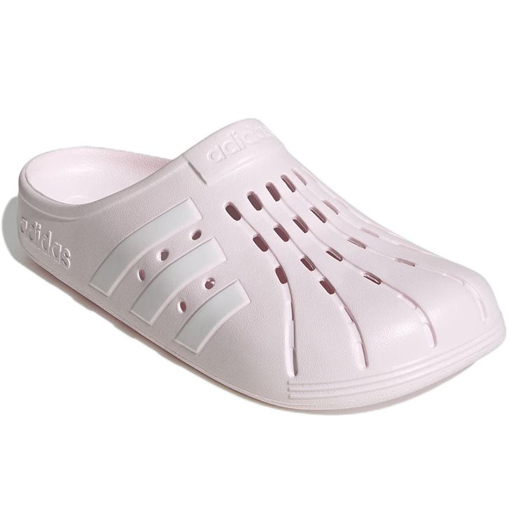 adidas Кроссовки Adilette Clog Почти розовые унисекс Cloud-White GZ5888