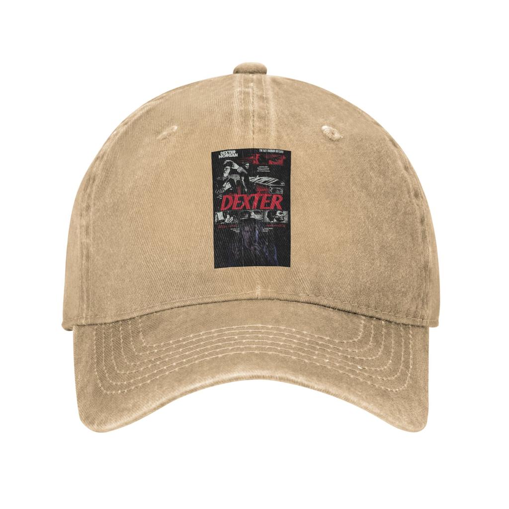 Dexter Morgan Movie Denim Fabric Cap Casual Baseball Caps Adjustable Hat Summer Unisex Baseball Hats
