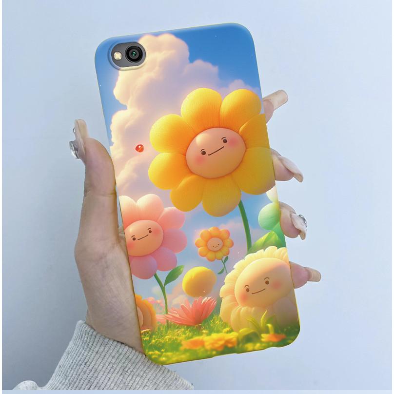 For Xiaomi Redmi Go M1903C3GG Case Fashion Colorful Design Soft Silicone Cover For Redmi Go 5.0" Bumper Matte Phone Case Coque