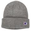 Champion Knit Cap 492-013A (Acrylic Rib Beanie / Gray) 57.0–59.0 Cm