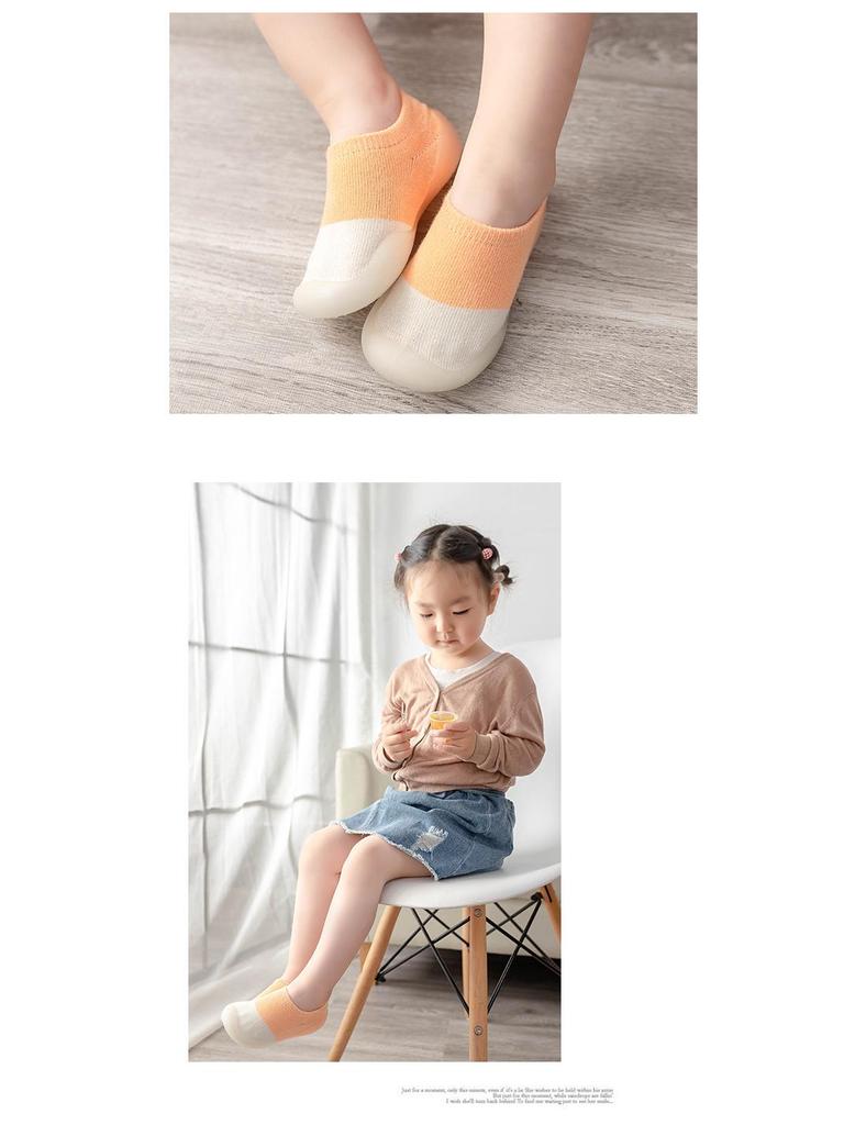 Spring & Autumn Toddler Non-slip Cartoon Floor Socks & Soft-bottom Shoes