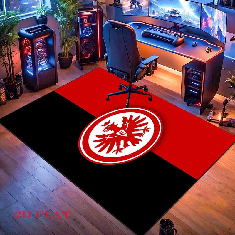 Ковер Eintracht Frankfurt для гостиной, спальни, дома, декора дивана, игровая нескользящая напольная подстилка для детей