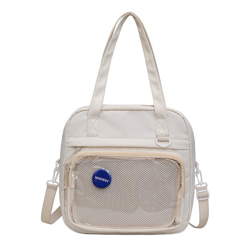 Портативная многоцелевая сумка через плечо, женская, мягкая, студенческая, сумка для боли, прозрачная сумка, японская сумка в стиле колледжа в стиле jk doll