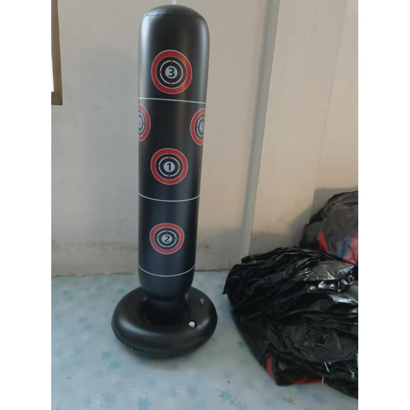 Kids Inflatable Boxing Punching Bag Home Training Stand-Up Martial Arts Practice Toy Children Teens