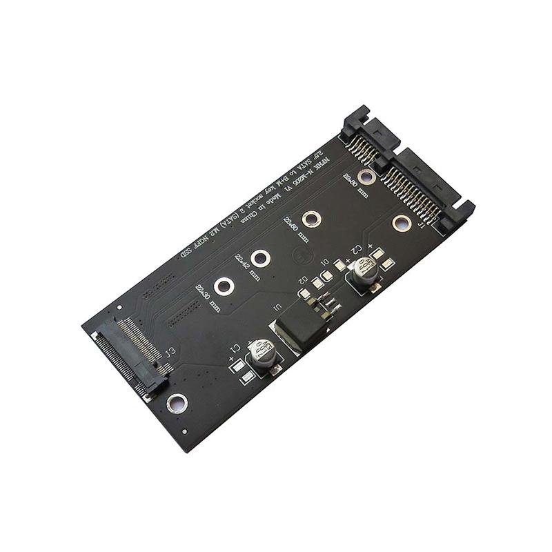2.5" Sata 3 к B+M Key Sata M.2 Ngff Адаптер-карта для SSD