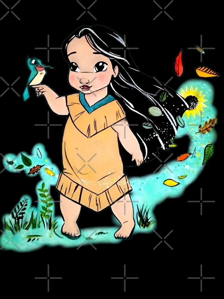 Pocahontas Baby Pocahontas Oversized T-Shirt