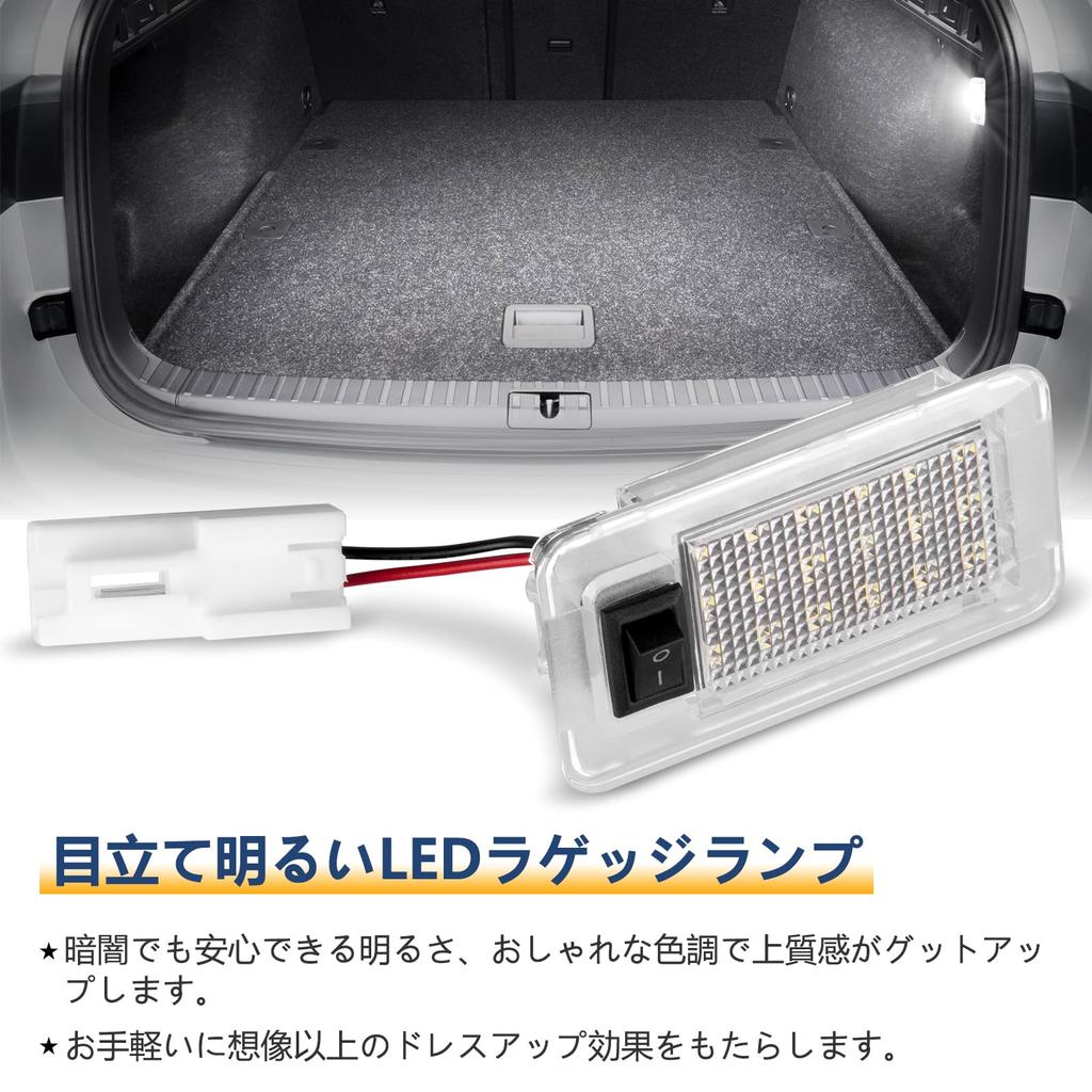 Светодиодная лампа багажника POPMOTORZ для Toyota Alphard Late и Vellfire Оригинальная замена лампы багажника для автомобилей Toyota (Серия 30, Модель) (Веллфайр) -