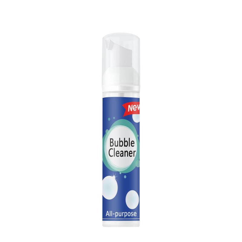 Oil Stain Remover Bubble Cleaner Spray Multi-Purpose Rinse-Free Deep Cleaning for Kitchen Range Hood Home Appliances
