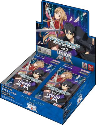 Bandai UNION ARENA Booster Pack Sword Art Online 16 упаковок Vol.2 [EX08BT] (BOX)