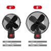 6 In/8 In Wireless Desktop Strong Wind Fan Outdoor Portable Camping Fan Small Rechargeable Electric Fan