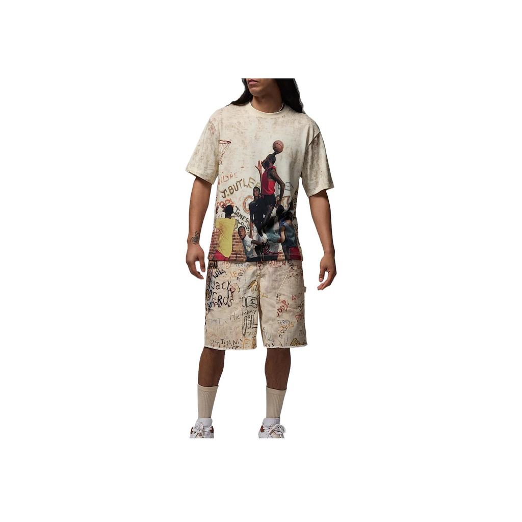 Air Jordan 85 Graphic T-Shirt Sail/Legend Light Brown/Redstone Men Tops HJ2362-133