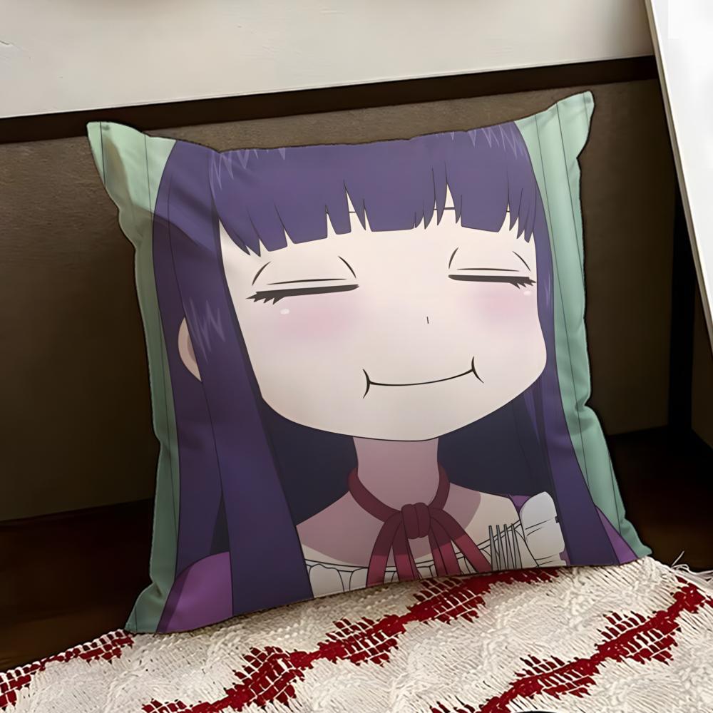 Cute HHi SScore Girl Cushion Cover Reversible Soft Durable Pillow Cover Home  Car MultiScene Use for Daily Comfort