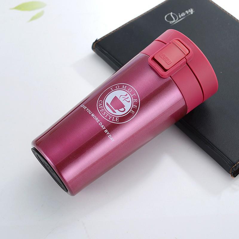 Портативная термокружка для кофе из нержавеющей стали 304 для использования на улице и в автомобиле