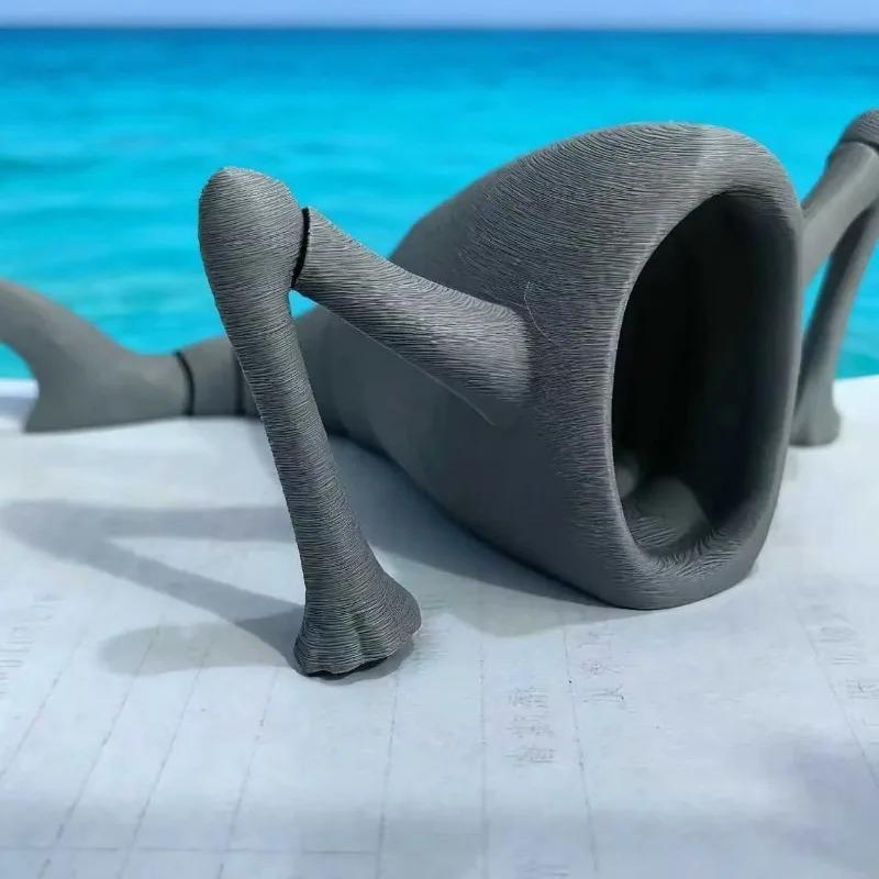 Набор из 4 фигурок морских существ с подвижными суставами