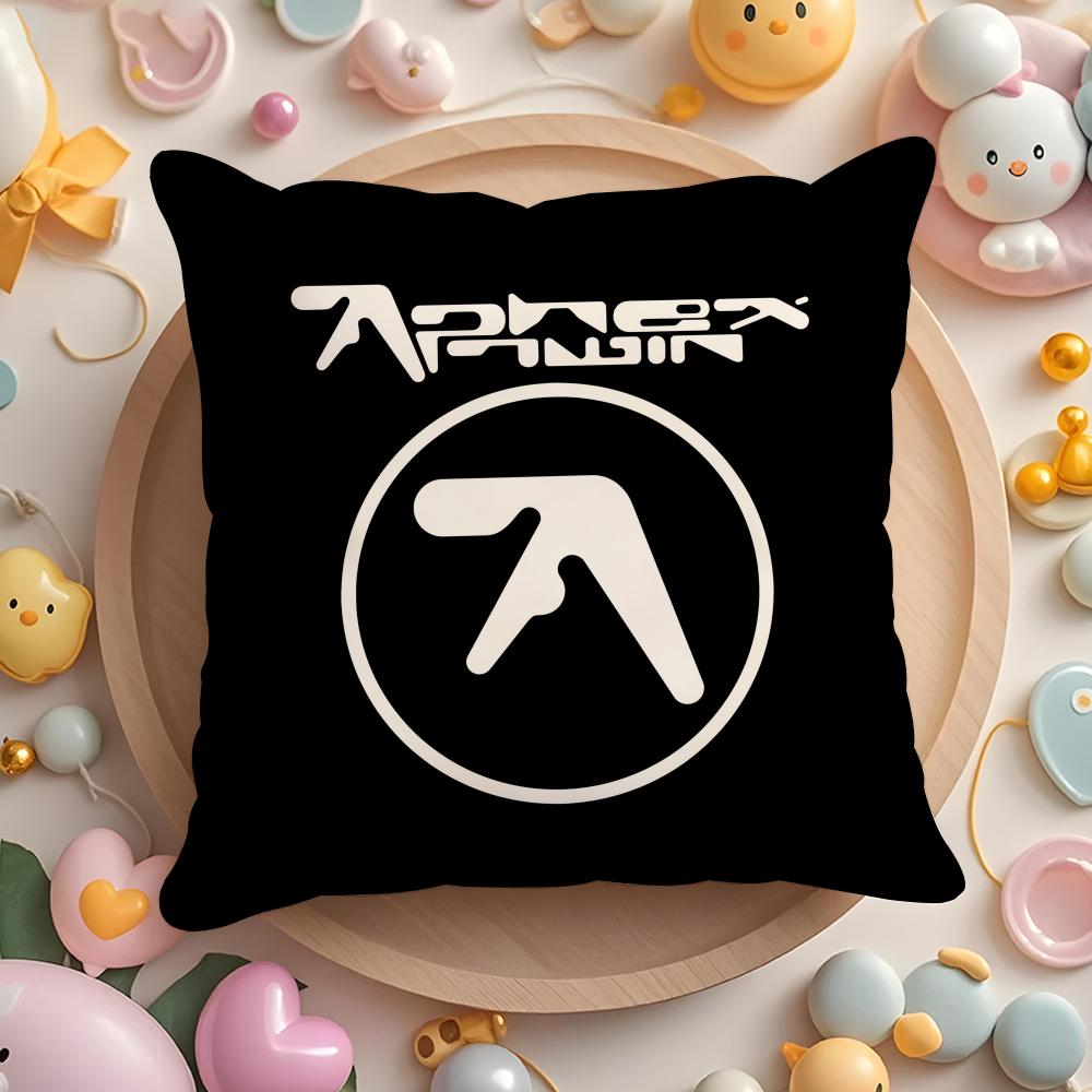Aphex Twin Richard D James Музыкальная Наволочка Плюшевая Ткань Мягкая Двусторонняя Печать Наволочка для Подушки Дивана Стойкие Цвета Домашний Декор