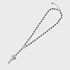Eireve KEY & BEADS NECKLACE (BLACK)