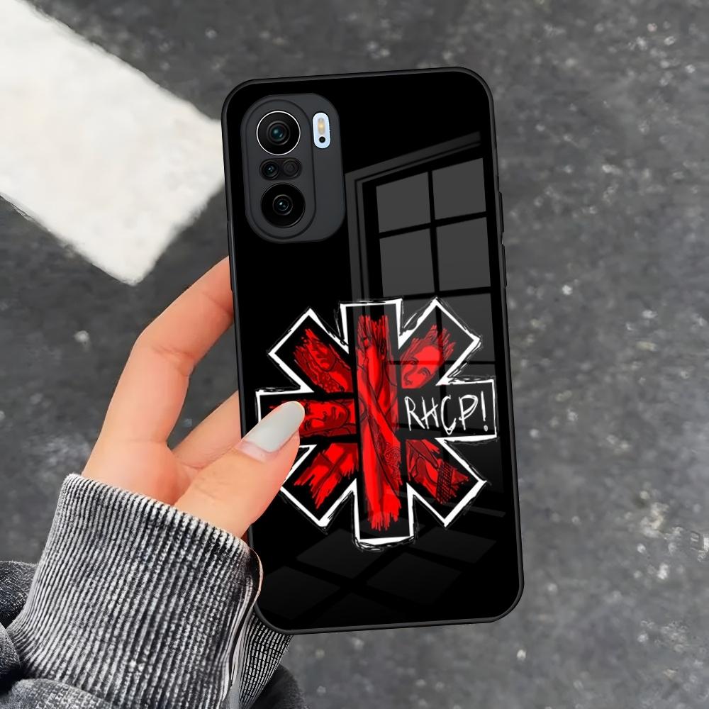 Красный Горячий Чехол для Телефона RHCP Chili для Xiaomi 15 14 13 12 X Redmi Note 10 Mi 11 S Lite T Pro Ультрастек Чехол