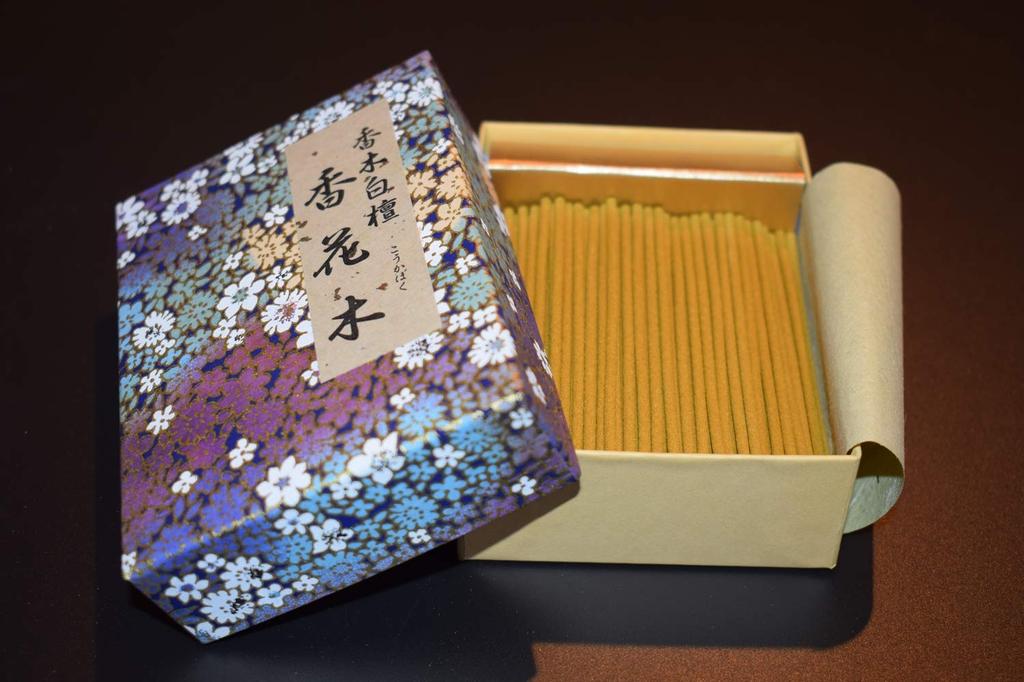 Awaji Baikundou Incense Sticks, Sandalwood, Mini Size, Rose #143