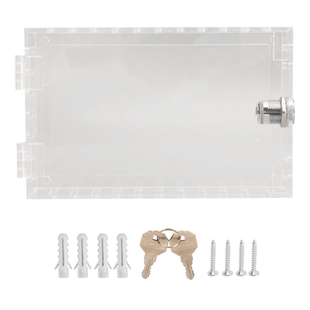 Термостат Lock Box Универсальный большой прозрачный термостат Защитный кожух для термостата на стене