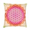 Sacred Geometry Flower Of Life Throw Pillow Case 45*45cm for Living Room Sofa Geometric Mandala Cushion Cover Velvet Pillowcase