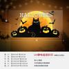Halloween decorations: Little pumpkin stickers, bar and KTV scene decorations, glass door stickers, cute ghost wall stickers