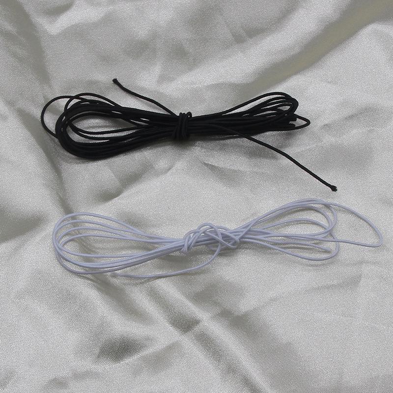 1 мм тонкая эластичная резинка для бирок на обувь и одежду